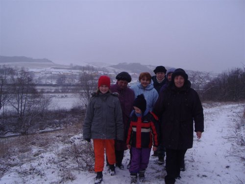 Silvestrovský výšlap do Míkovic a ke studánce - 31.12.2007